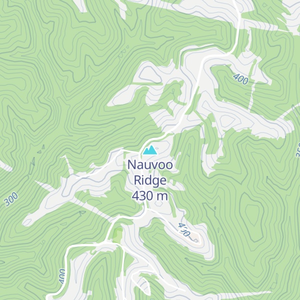 Map of Nauvoo Ridge