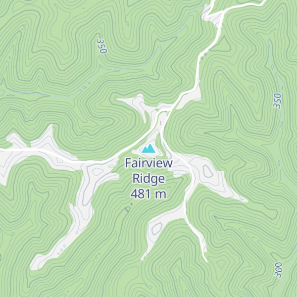 Map of Fairview Ridge