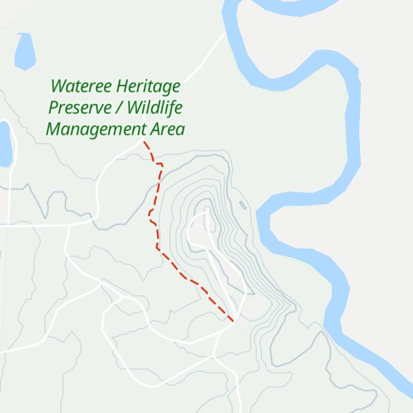 Map of Cooks Mount