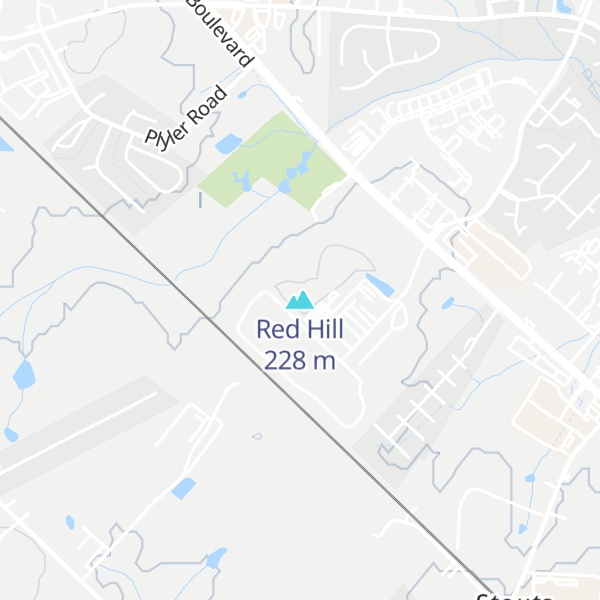 Map of Red Hill
