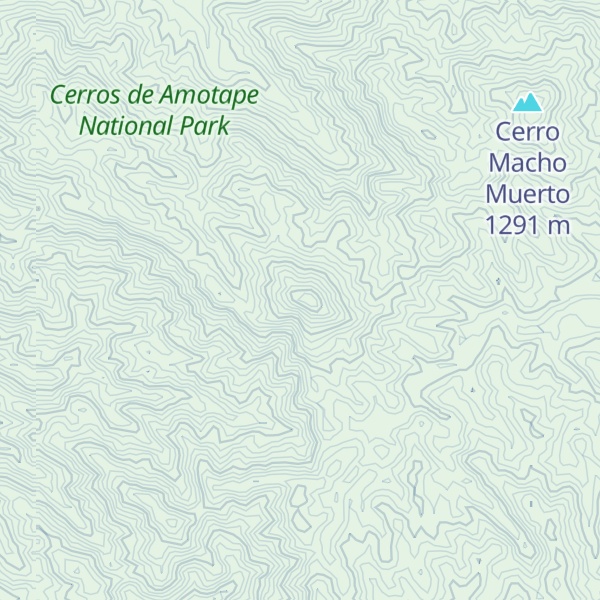 Map of Cerro Papayal