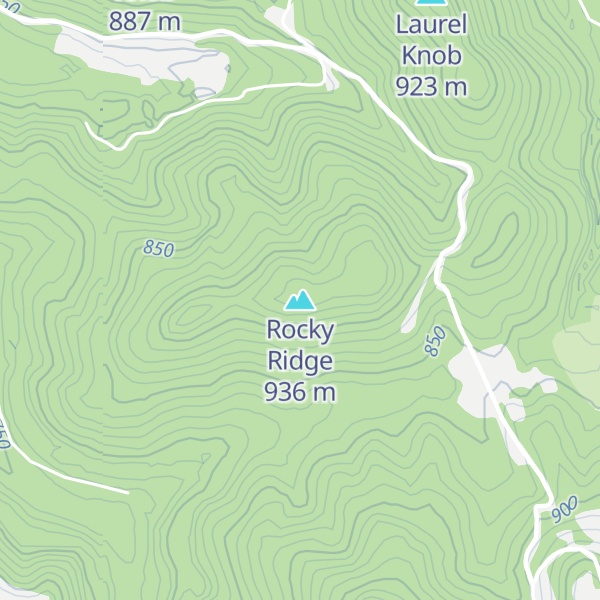 Map of Rocky Ridge