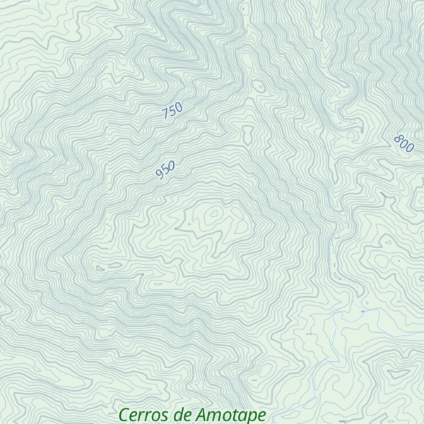 Map of Cerro Las Hacienditas