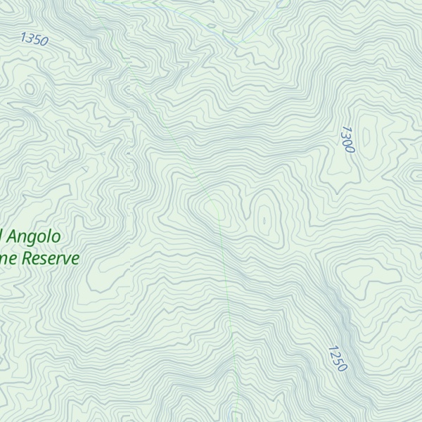 Map of Cerro Guanábano