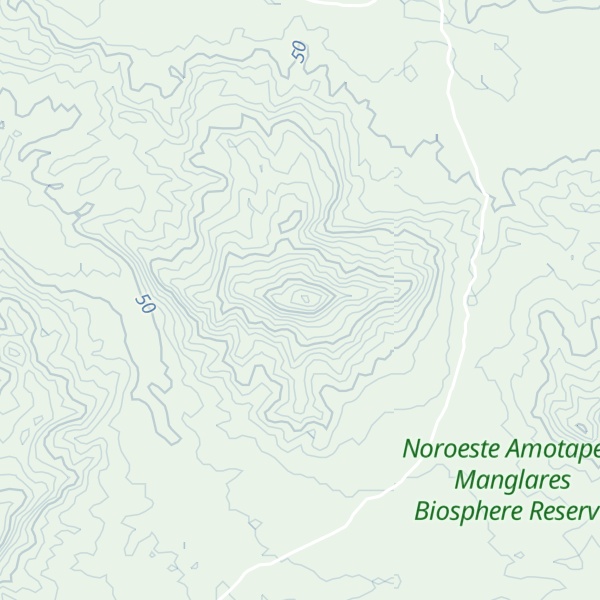Map of Cerro Pan de Azúcar