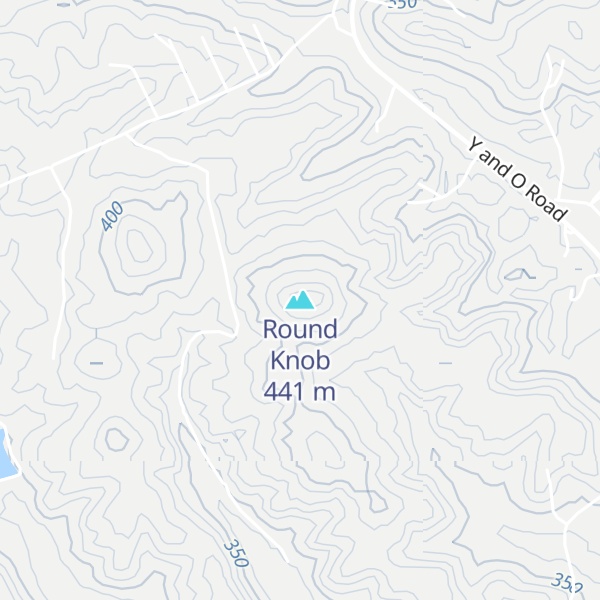 Map of Round Knob