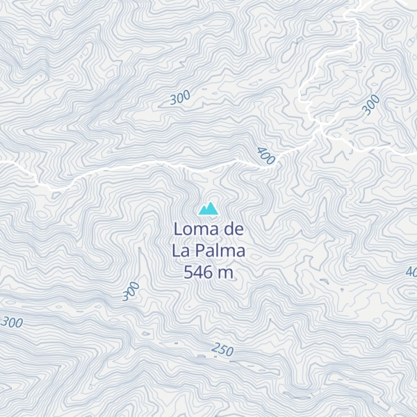 Map of Loma de La Palma