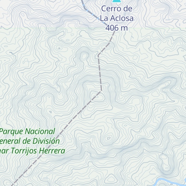 Map of Cerro Belencillo