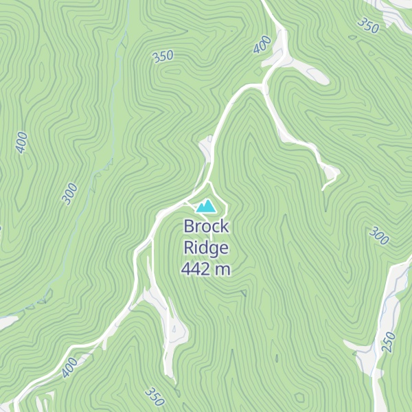 Map of Brock Ridge