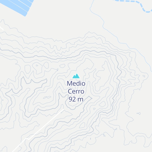 Map of Medio Cerro