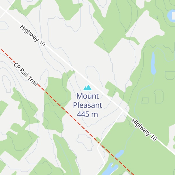 Map of Mount Pleasant