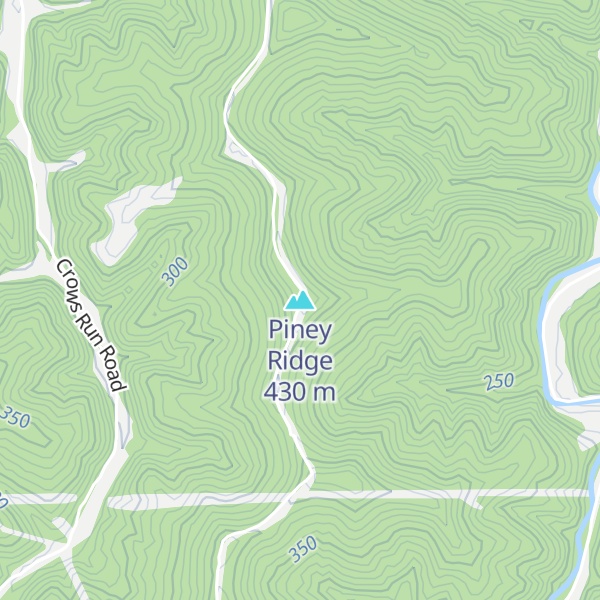 Map of Piney Ridge