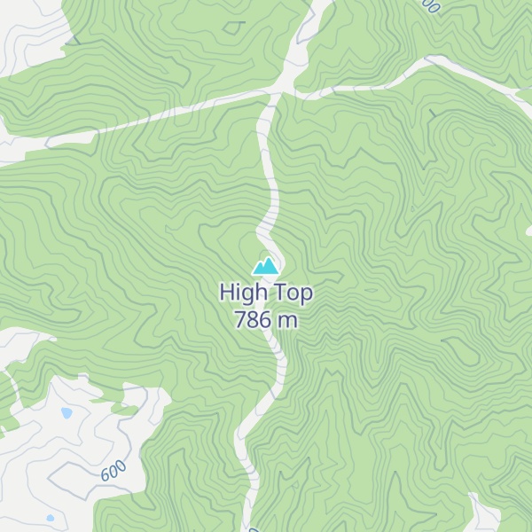 Map of High Top