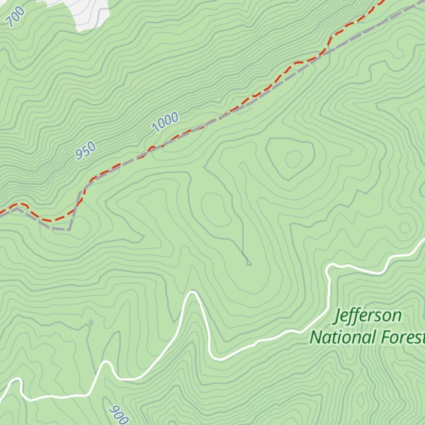 Map of Flat Ridge