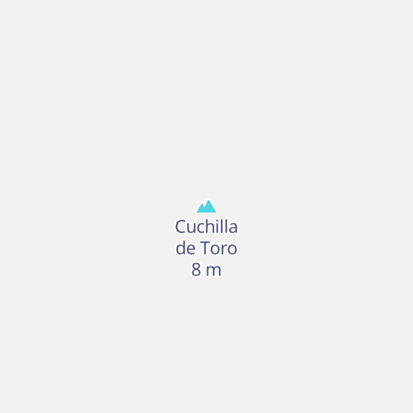 Map of Cuchilla de Toro