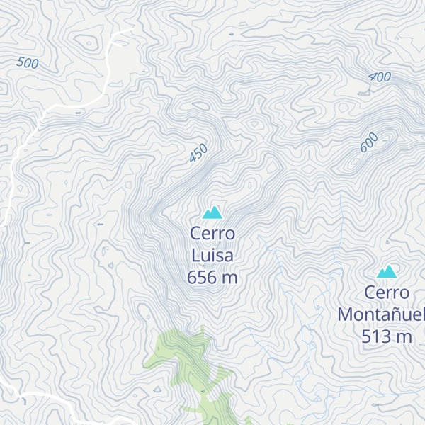 Map of Cerro Luisa