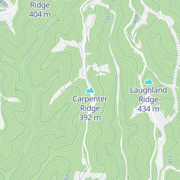 Map of Carpenter Ridge