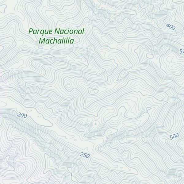 Map of Cerro La Laguna