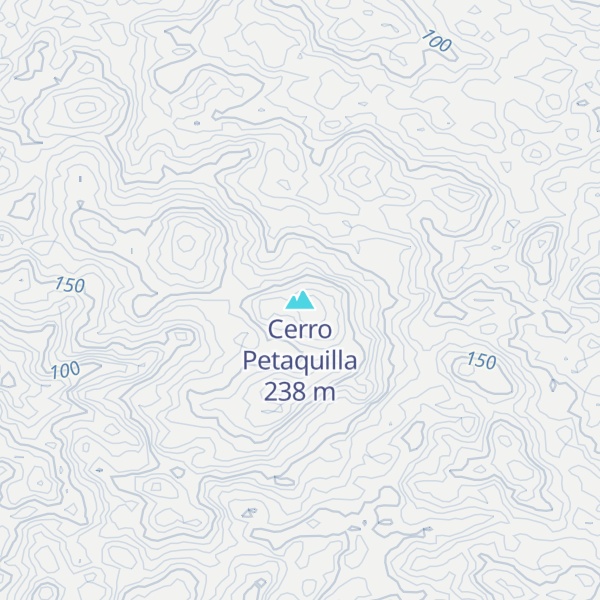 Map of Cerro Petaquilla
