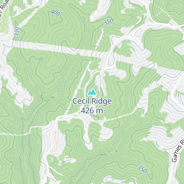 Map of Cecil Ridge