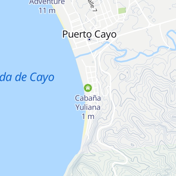 Map of Cabaña Yuliana