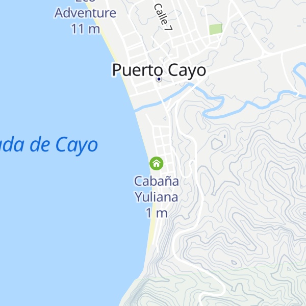 Map of Cabaña Milenium