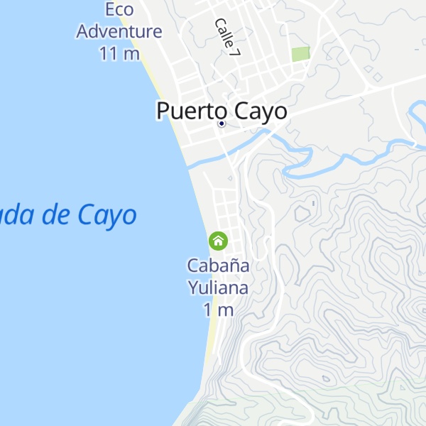 Map of Cabaña San Carlos