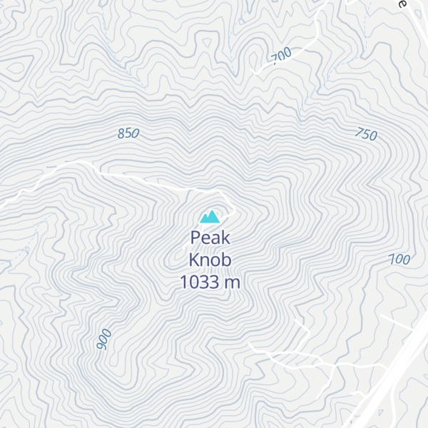 Map of Draper Mountain