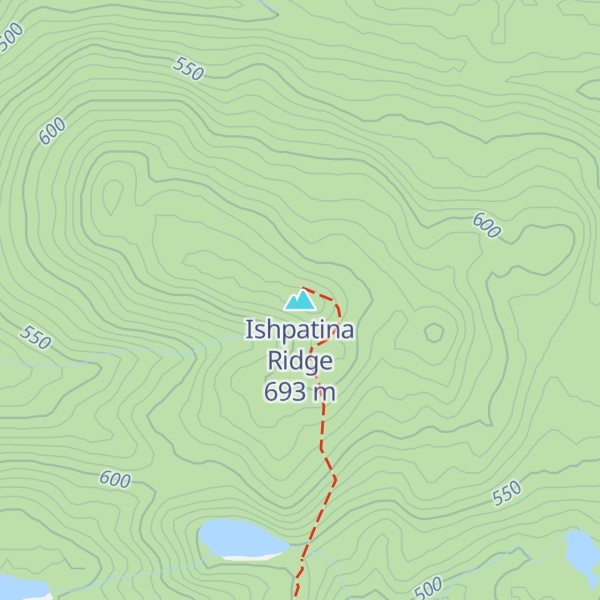 Map of Ishpatina Ridge
