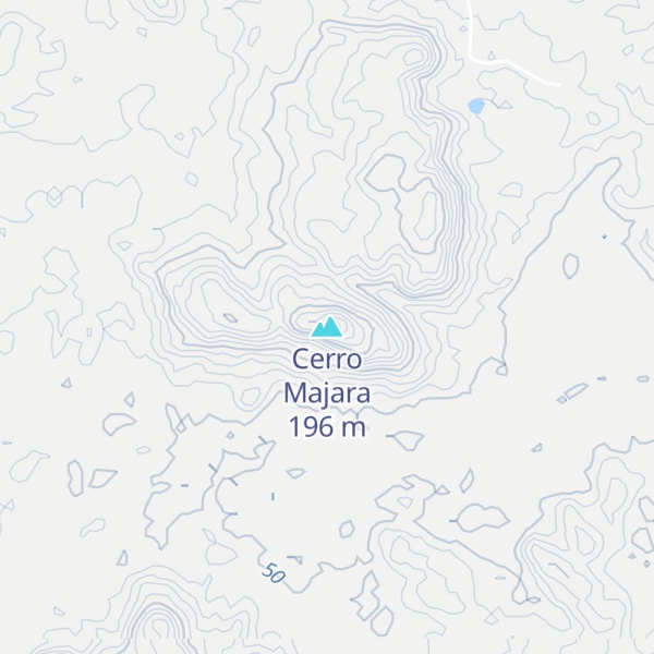 Map of Cerro Majara