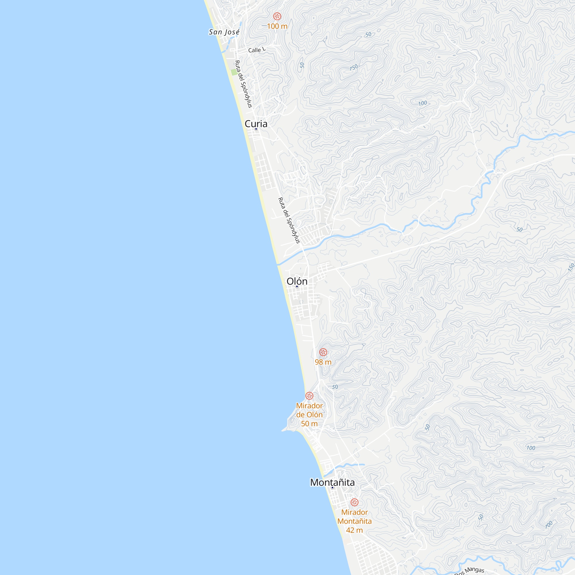 Cabaña el conquistador map