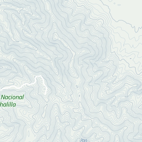 Map of Cerro La Gotera
