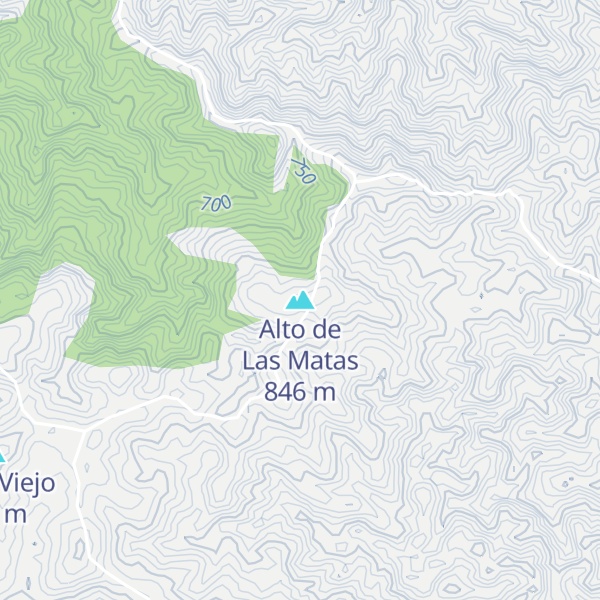 Map of Alto de Las Matas