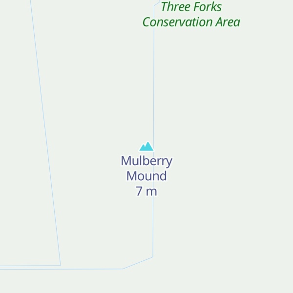 Map of Mulberry Mound