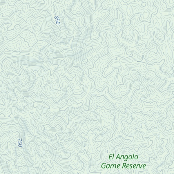 Map of Cerro de Cañaveral