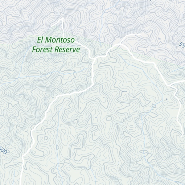 Map of Cerro Gato de La Peña