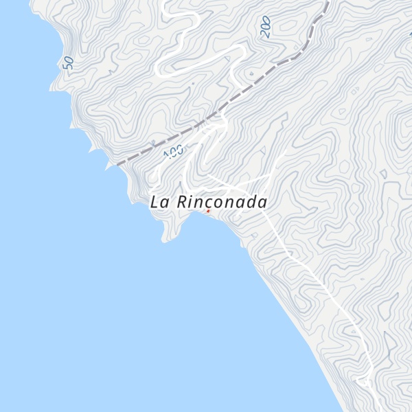 Map of Cabaña La Rinco