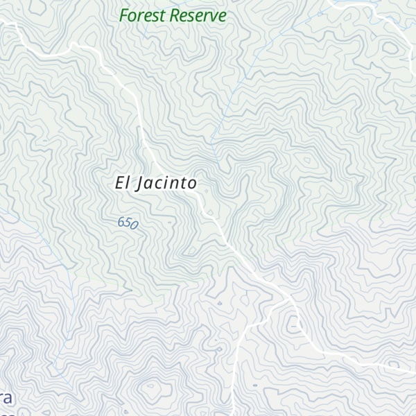 Map of Alto de El Jacinto