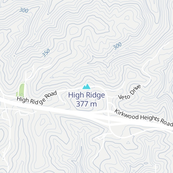 Map of High Ridge