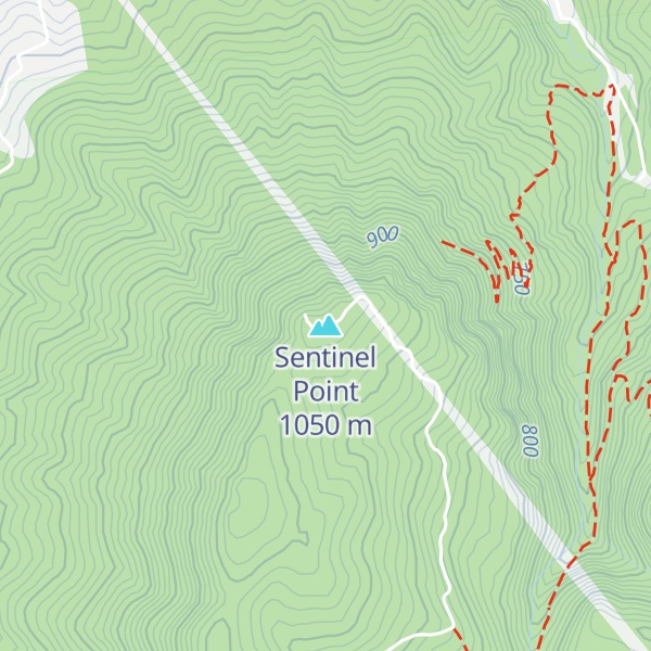 Map of Sentinel Point