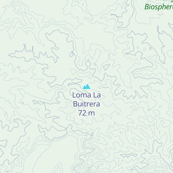 Map of Loma La Buitrera