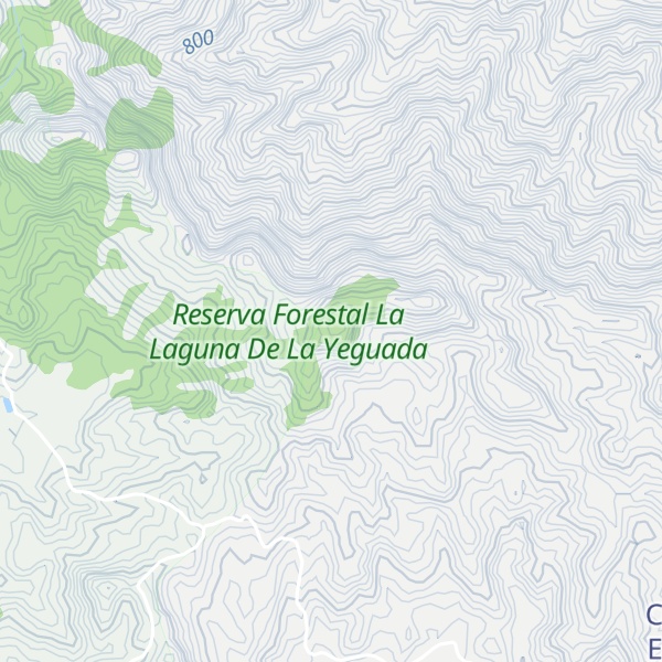 Map of Cerro Mano de Pilón