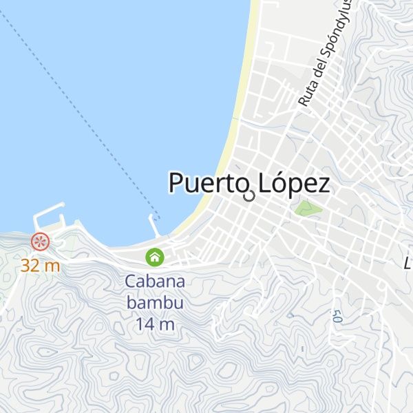 Map of Cabaña D’Chuky