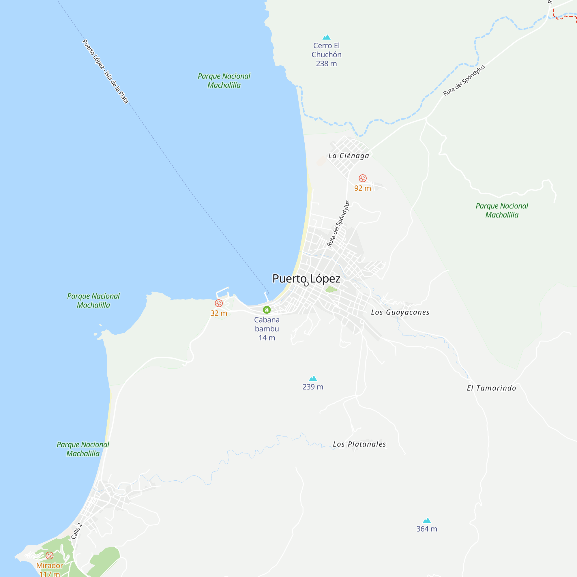 Cabaña D’Chuky map