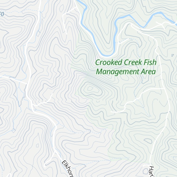 Map of Chisel Knob