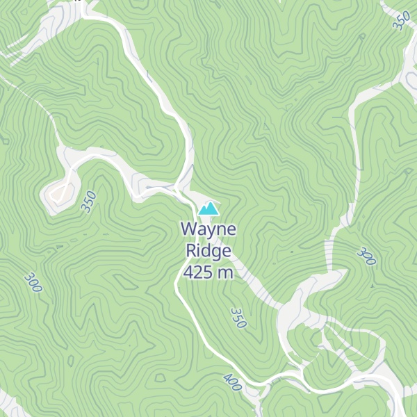 Map of Wayne Ridge