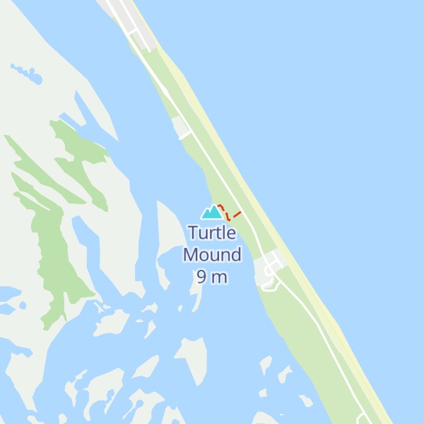 Map of Turtle Mound