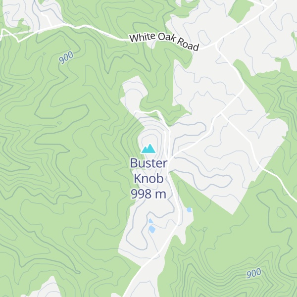 Map of Buster Knob