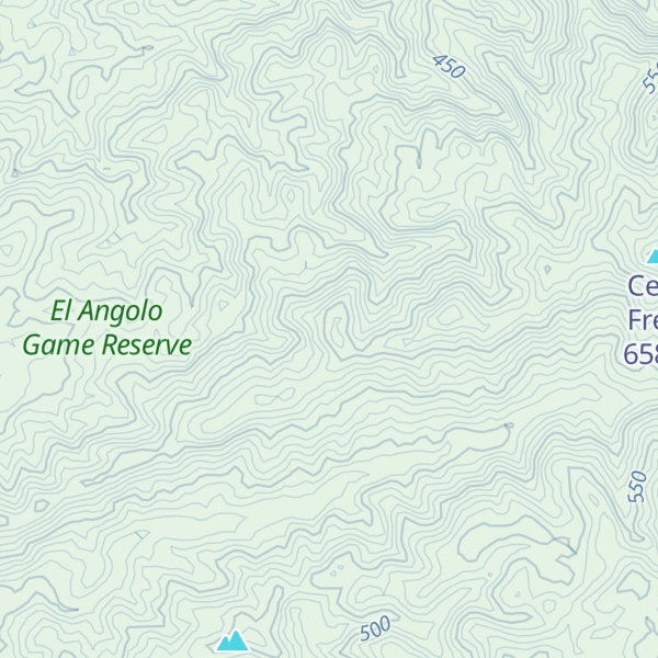 Map of Cerro Caballito