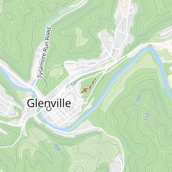 Map of Tank Hill